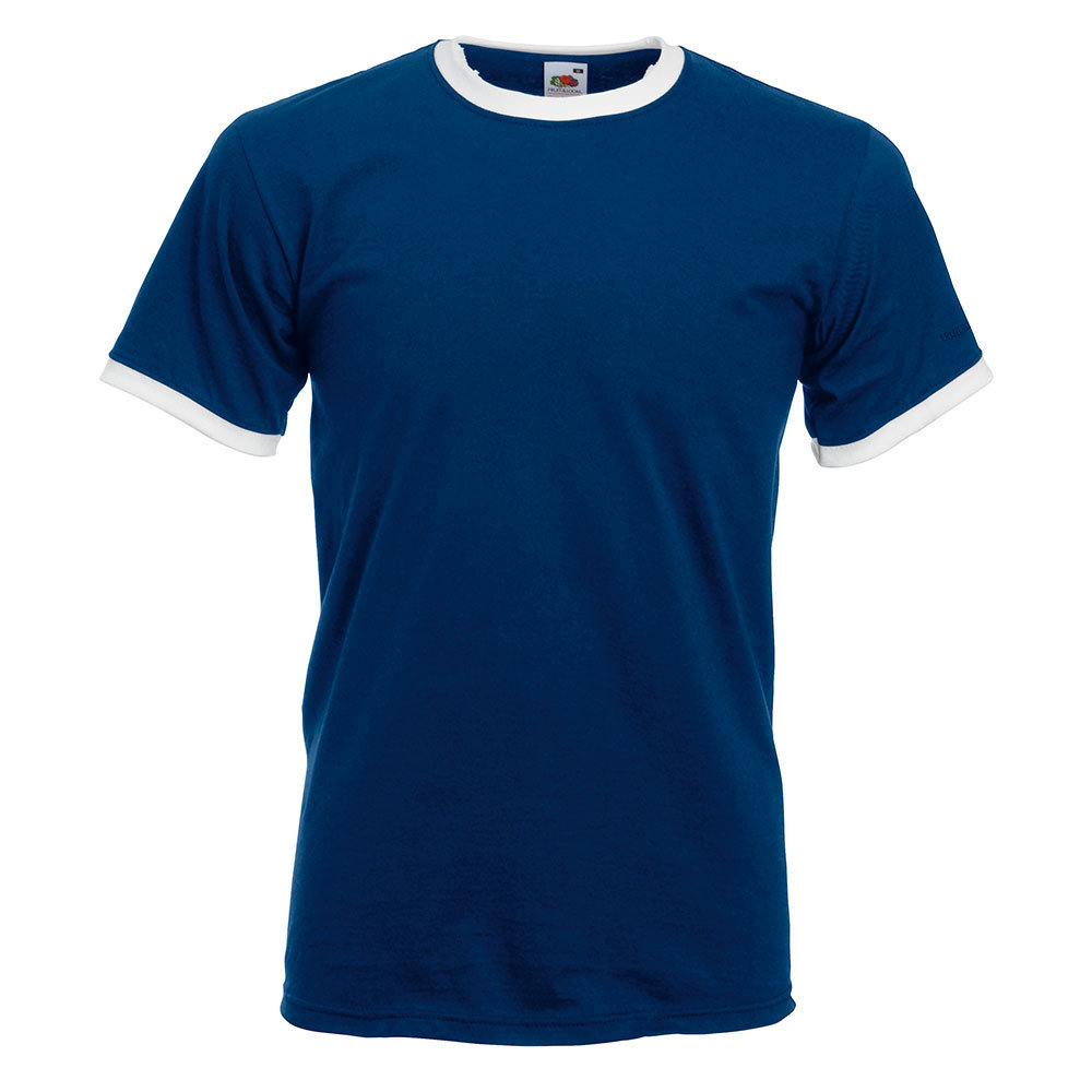 Ringer T-Shirt Rundhals (Herren) CM-43332