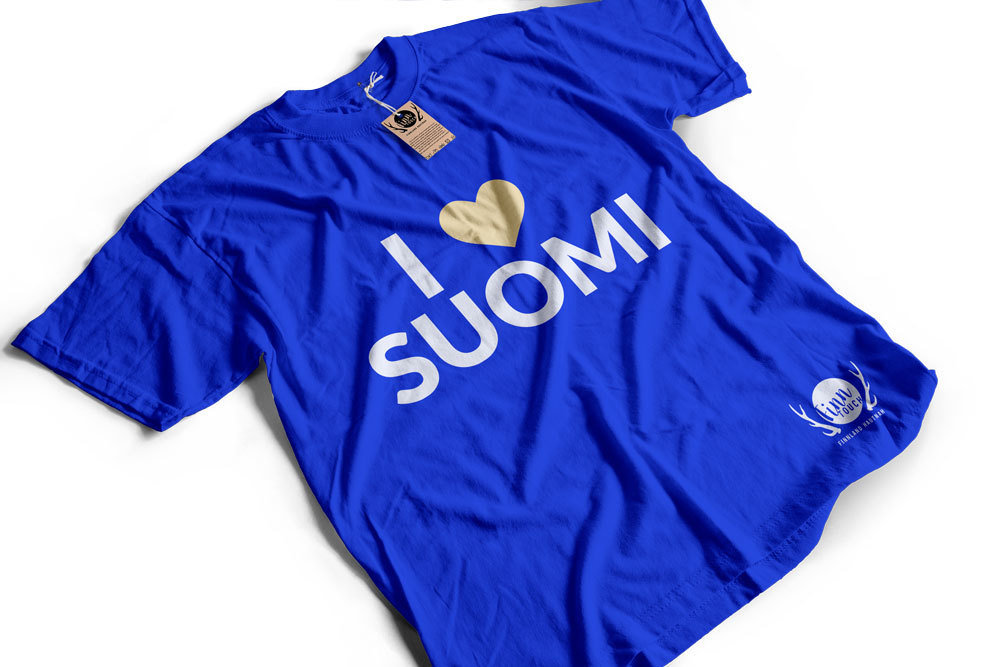 "I love Suomi" T-Shirt (Men) M1-FT 00839