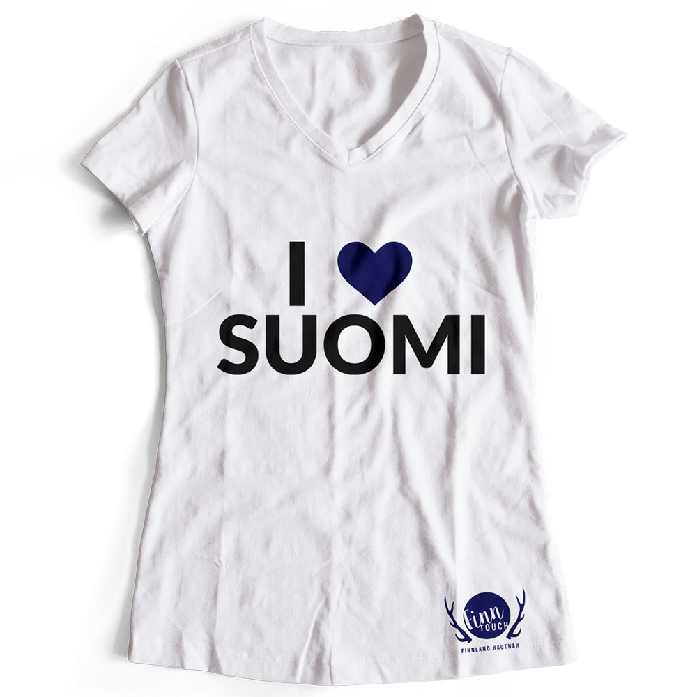 "I love Suomi" T-Shirt (Women) M1-FT 09891