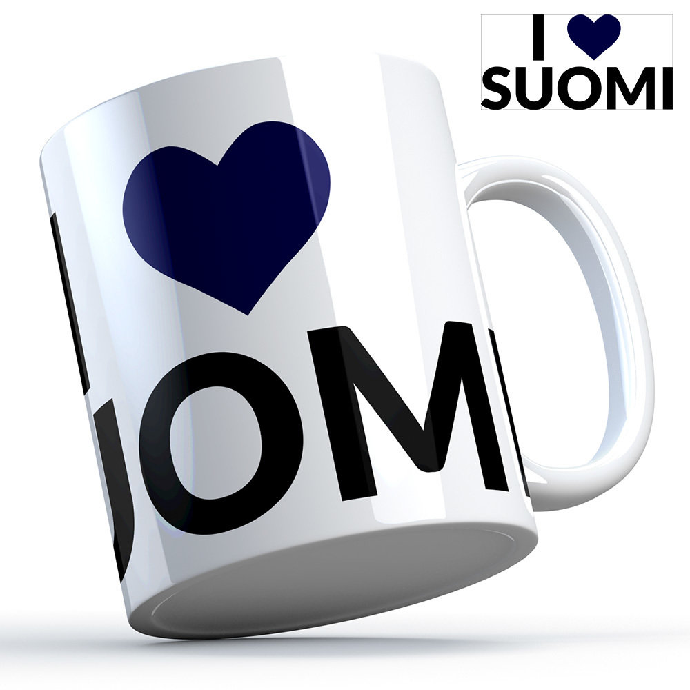 Finnland Tasse "I love Suomi" M1-FT 11116