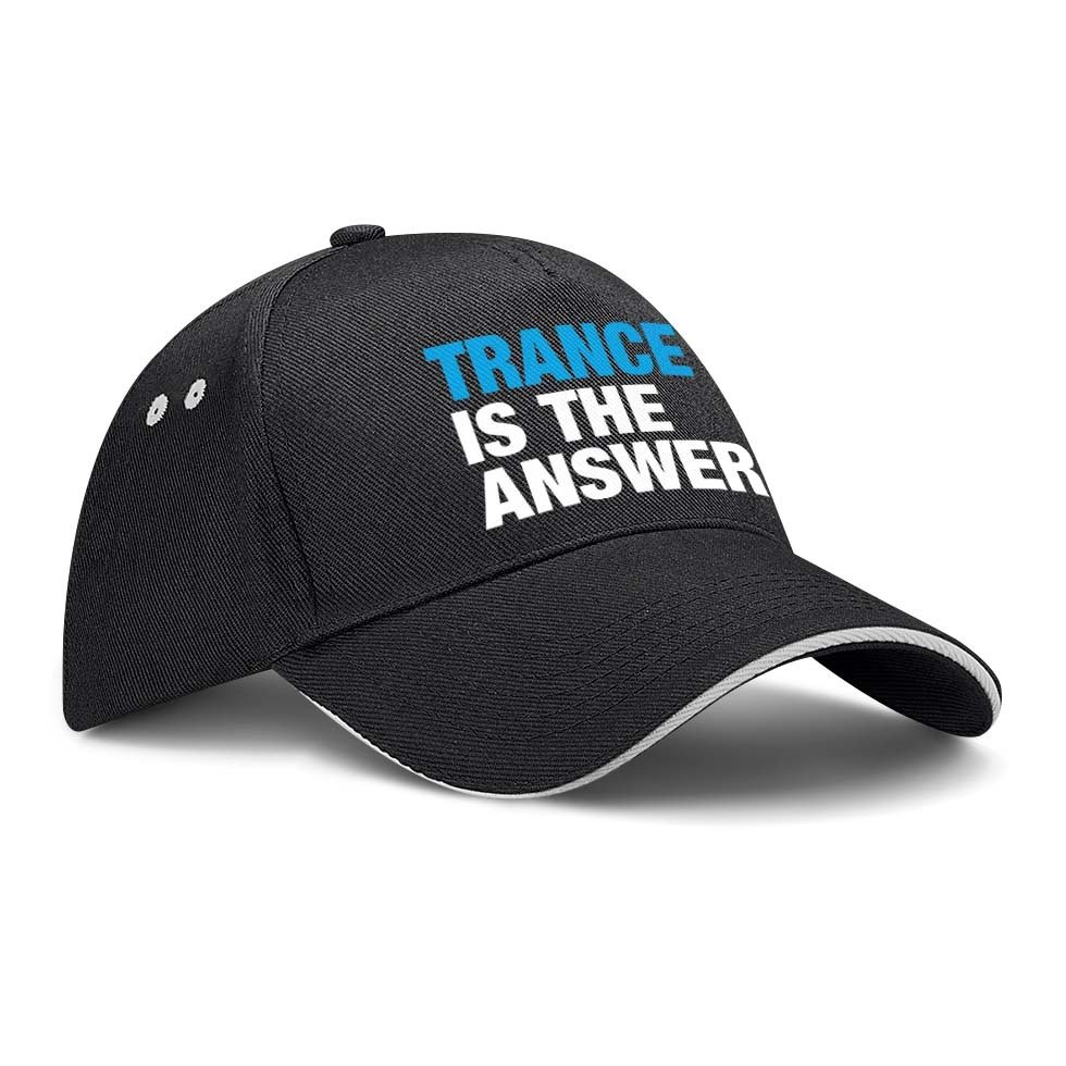 Trance is the answer Basecap (Version 1)