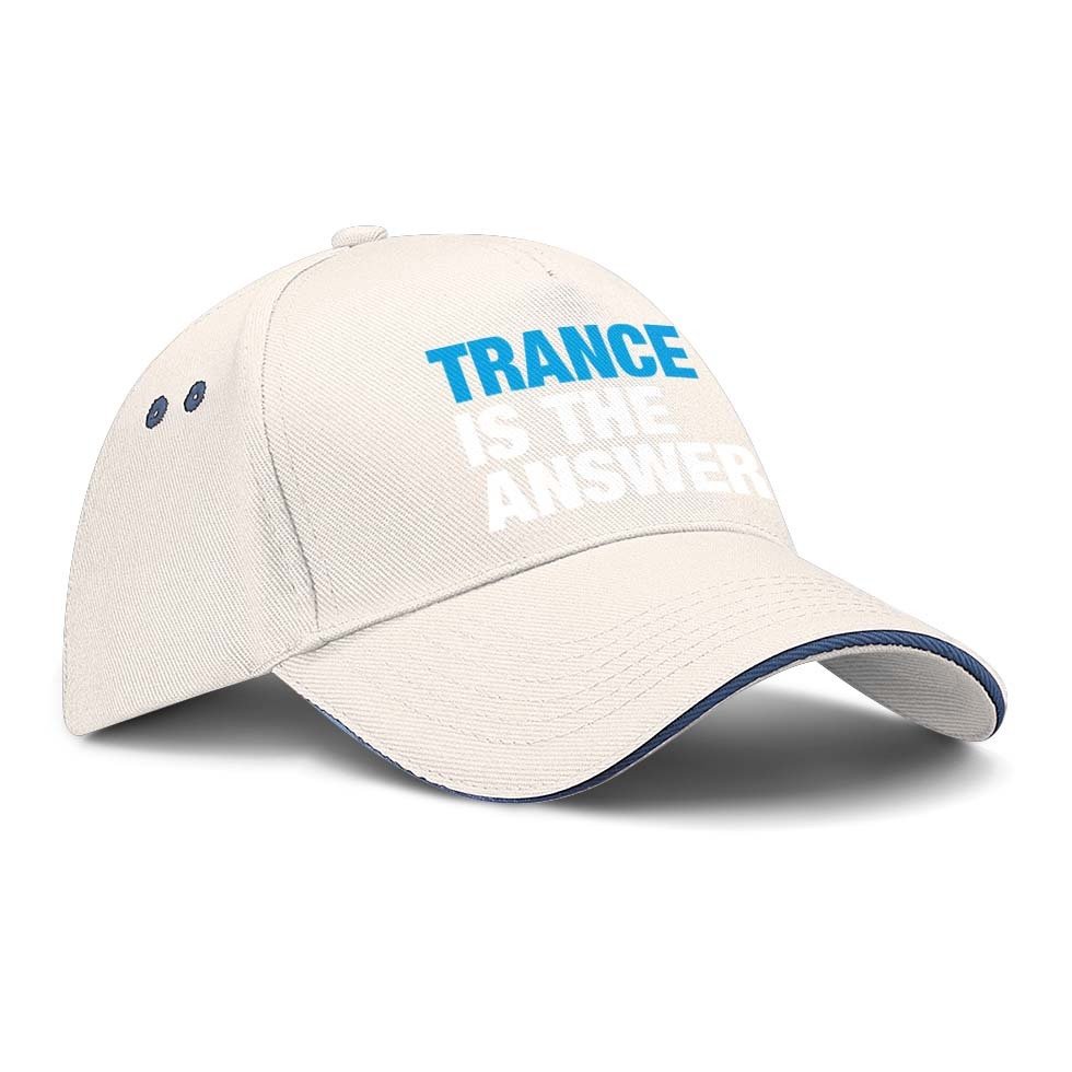 Trance is the answer Basecap (Version 1)
