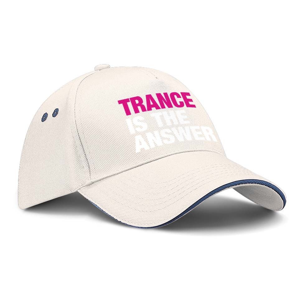 Trance is the answer Basecap (Version 2)