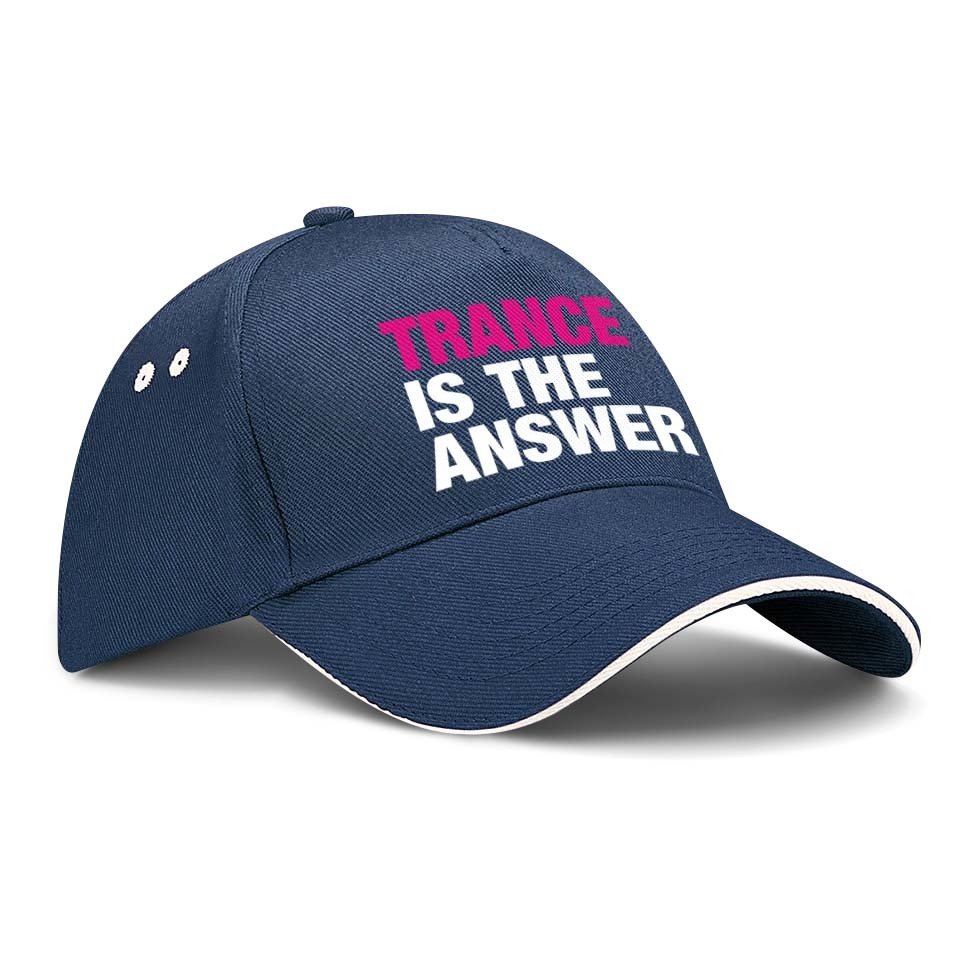 Trance is the answer Basecap (Version 2)