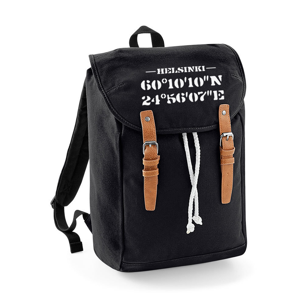"Helsinki" Vintage Rucksack M1-FT 83901