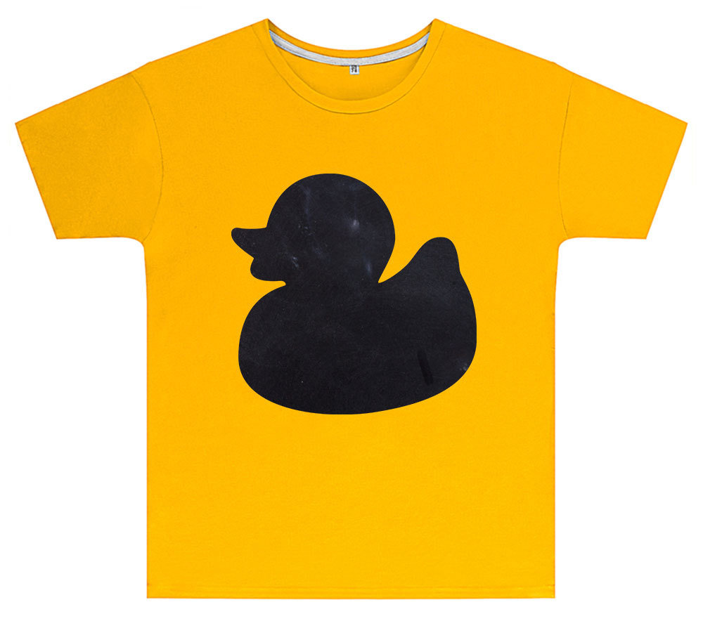 Kreideshirt mit Enten-Motiv inkl. 12er-Pack Kreide 91938