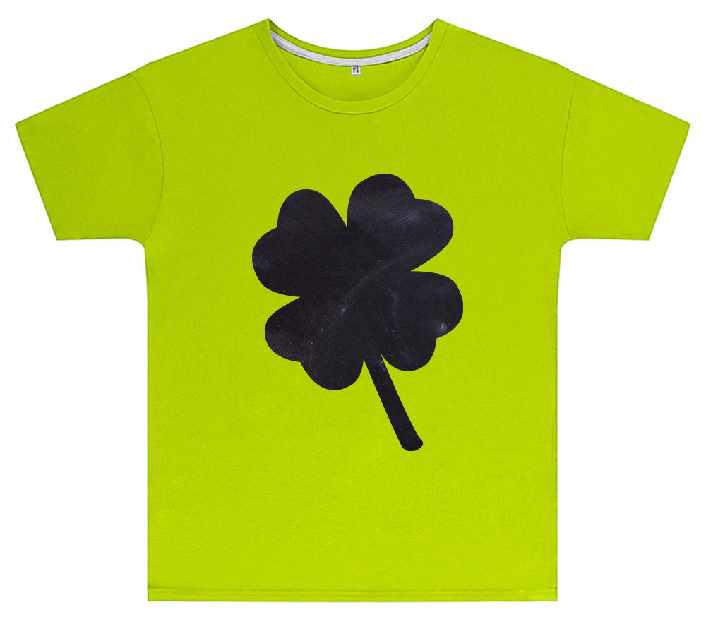 Kreideshirt mit Klee-Motiv inkl. 12er-Pack Kreide 91940