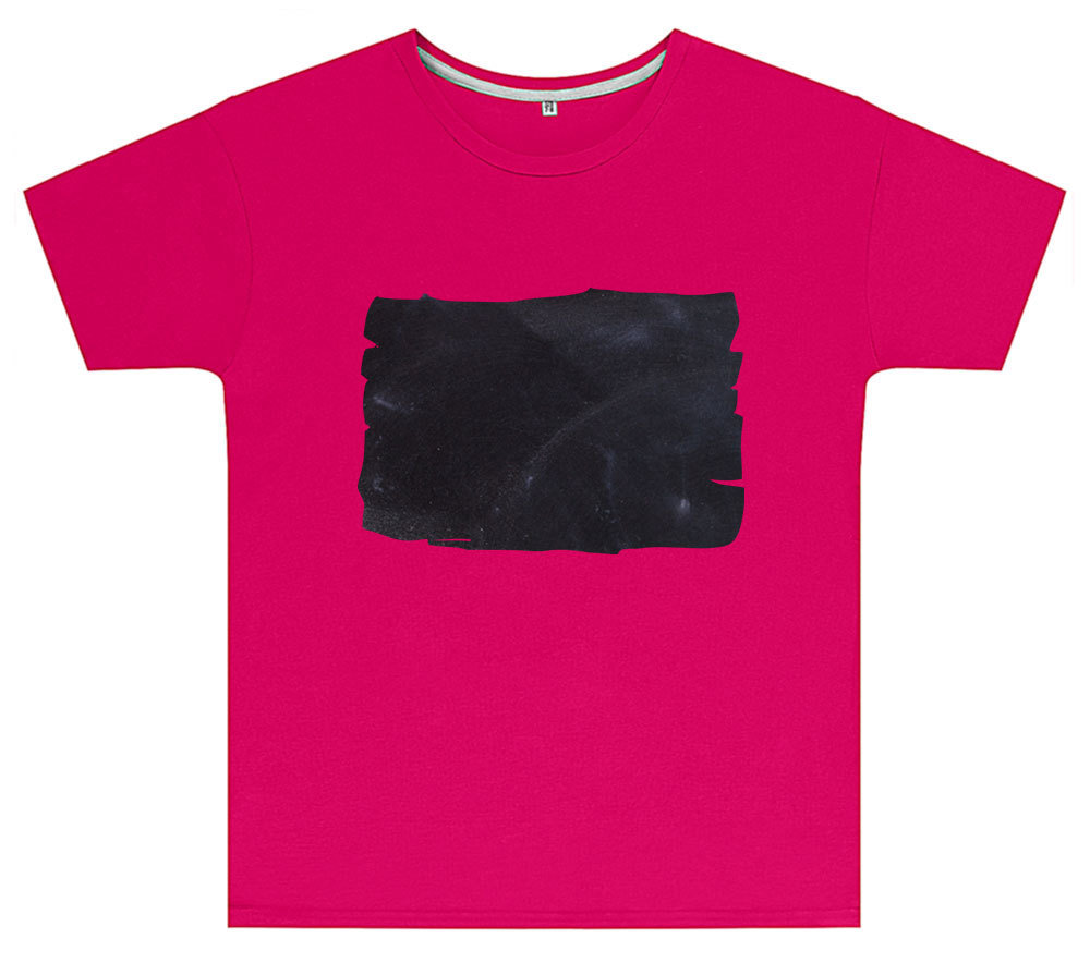 Kreideshirt mit Tafel-Motiv inkl. 12er-Pack Kreide 91929