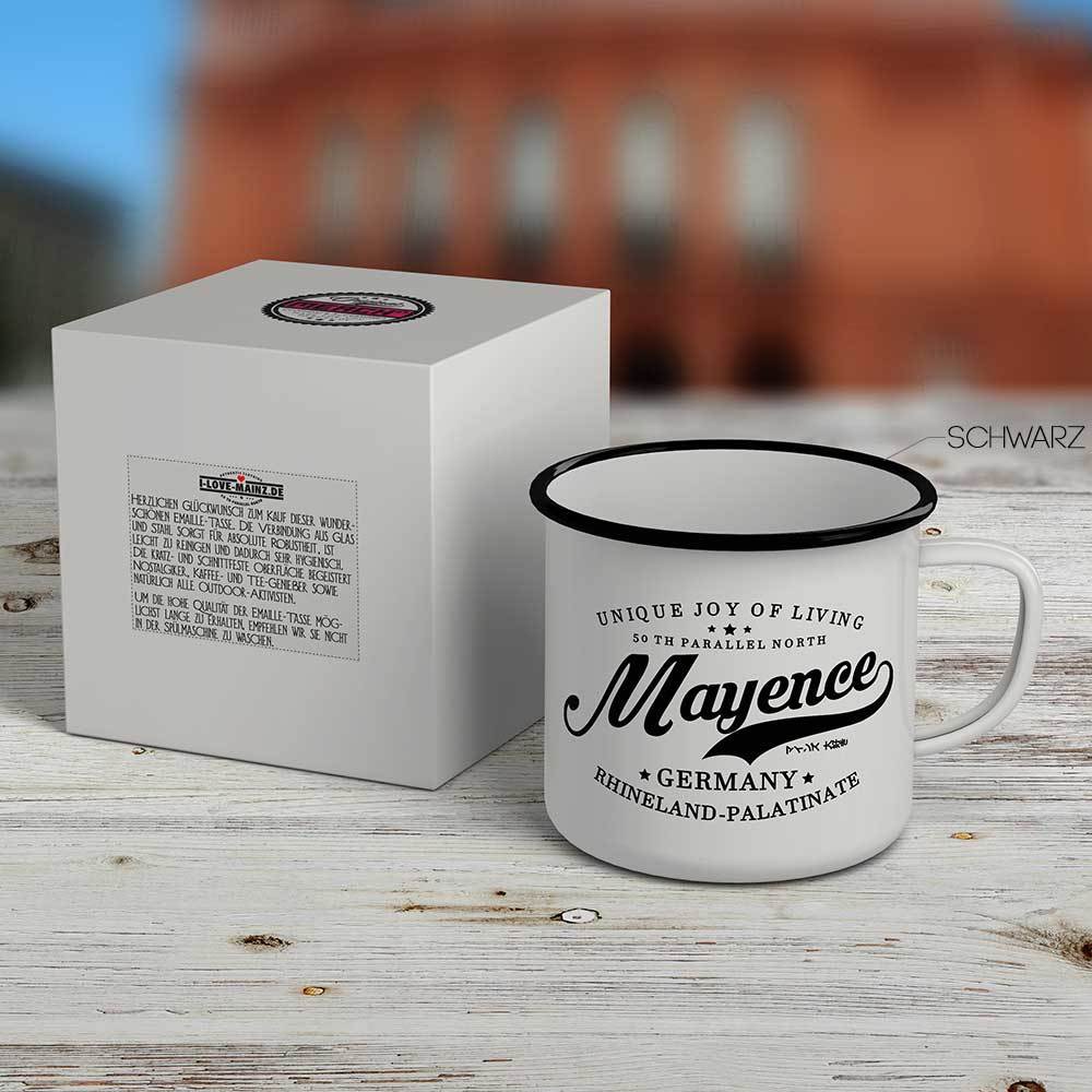 "Mayence - 50 th parallel North" Emaille-Tasse 81000
