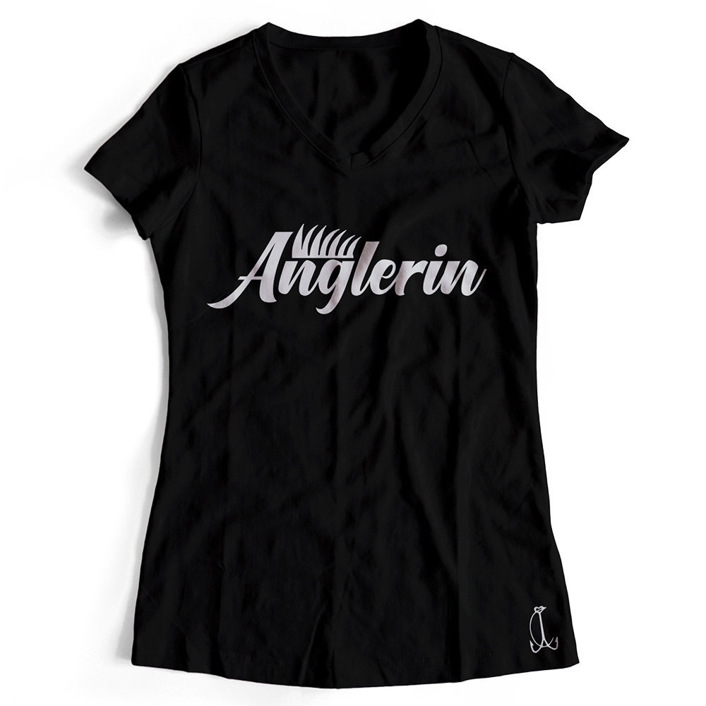 "Anglerin & Angler / Mama & Papa" T-Shirt Partnerset