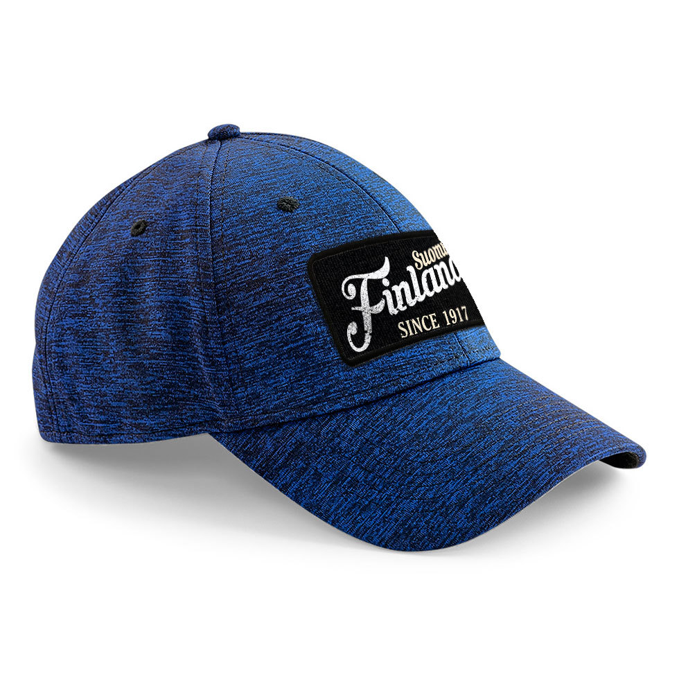 "Suomi Finland - since 1917" Stretch-Fit Basecap