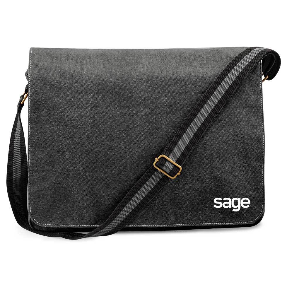 SAGE Premium Vintage Messengertasche