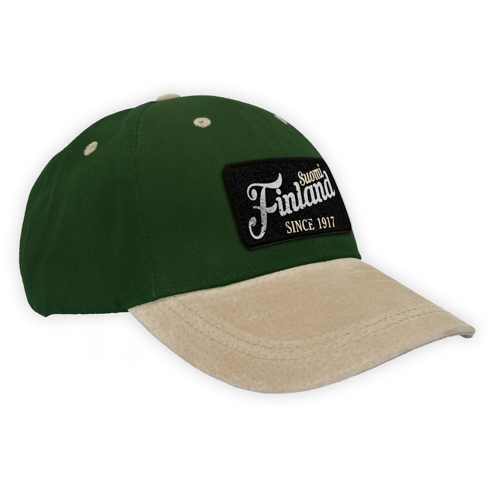 "Suomi Finland - since 1917" Wildleder-Basecap
