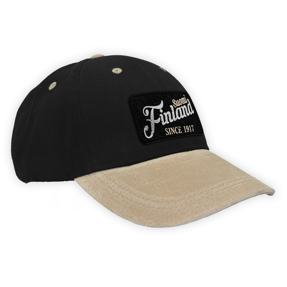 "Suomi Finland - since 1917" Wildleder-Basecap