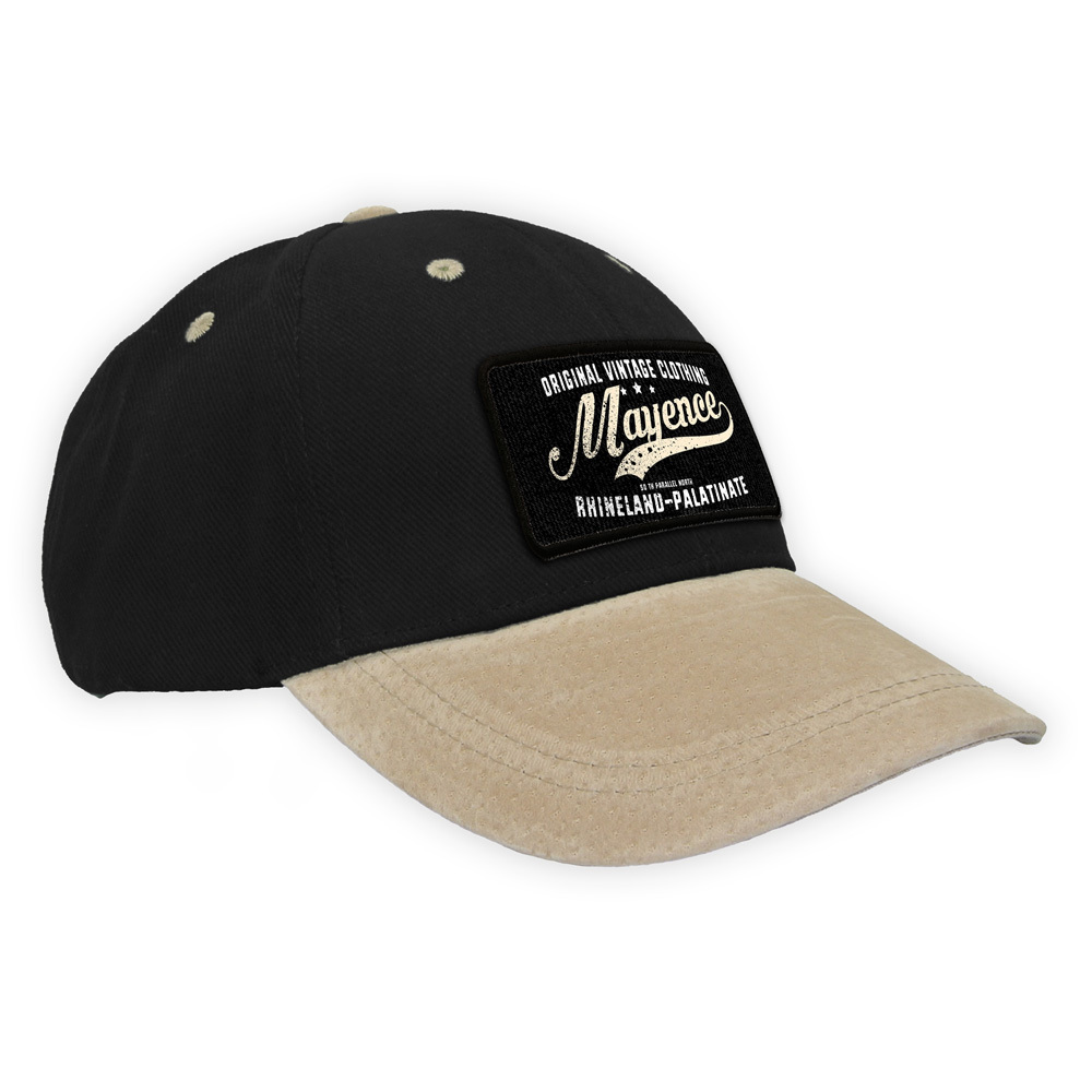 "50 th parallel North - Mayence" Wildleder-Basecap