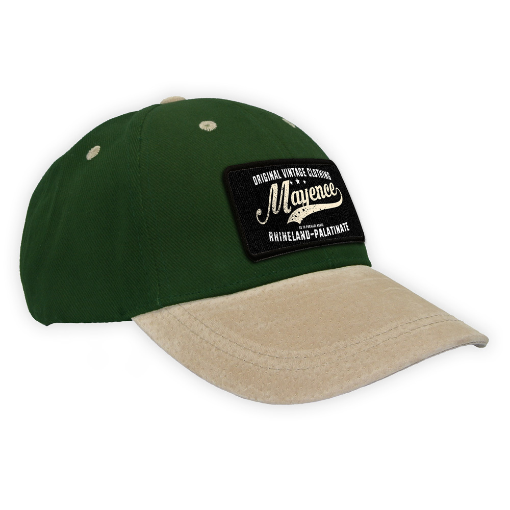 "50 th parallel North - Mayence" Wildleder-Basecap
