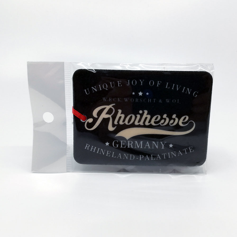 "Weck, Worscht & Woi! Rhoihesse" Car Air Freshener