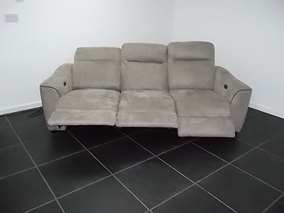 Furniture Village Paloma 3 Seat Sofa With 2 End Electric Recline