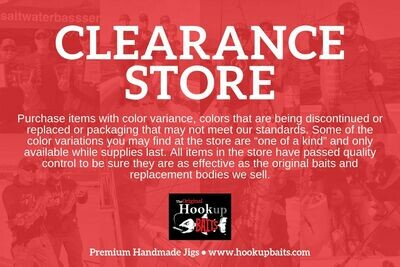 CLEARANCE - Hookup Baits Big Game Jig CLEARANCE - Hookup Baits Big Game Jig