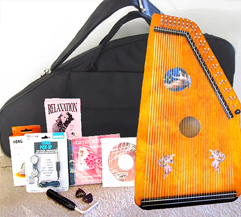 Blonde Maple Harp Complete Set 000002
