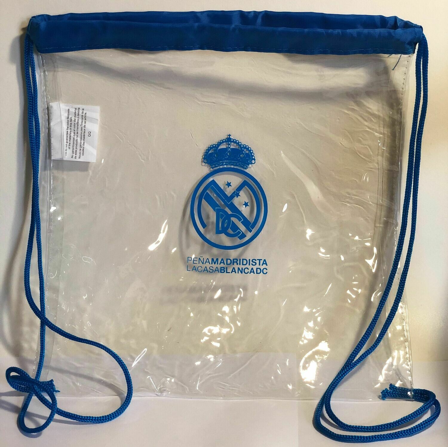 Official Peña Clear Game Drawstring Sportpack Official Peña Clear Game Drawstring Sportpack